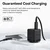 Zidni punjač Baseus Palm 30W 3A 1 x USB-C s USB-C kabelom crni