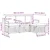 Set vanjskih sofa 4 pcs Bijela i svjetlosiva