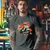 Camiseta Majica sa štampanim printom Cam 352, Muška, Tamnosiva
