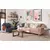 Atelier del Sofa Trosed Robin Extra 3, 220x84x87cm, Svetloroze
