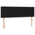Vidaxl Box spring posteljni z vzmetnico črn 140x190 cm blago