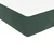 Vidaxl Box spring postelja z vzmetnico temno zelen 140x190 cm žamet