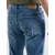 QS Kavbojke Rick moder denim