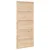Vrata staje Prirodna 90 x 2,5 x 208 cm Masivna borovina
