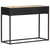 Konzolni stol 100x35x75 cm grubo drvo manga i prirodna trska