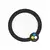 Ecolite LED-WSL-CCT/6W/CR - LED ugradno svetlo LADA LED/6W/230V IP44 crna