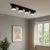 Brilagi - LED RGB prigušiva ugradna spot svetiljka MONO 4xGX53/14W/230V Wi-Fi Tuya crna