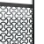 Staklena vrata Rezbarija Crna 76 x 2 x 205 cm Aluminij