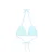 Cropp - Bikini top - svetlo plava