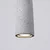 Sollux SL.1347 - Luster na sajli ELECTRA 1xGU10/10W/230V beton/siva