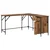 Stol Staro drvo 141 x 141 x 75 cm Konstruirano drvo