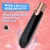 SuperLove Lipstick Bullet Mini Vibrator Black