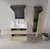 HANAH HOME Kupatilski ormarić sa umivaonikom i ogledalom (2 komada) Messina 85 v2 419