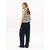 TOMMY HILFIGER Pulover nočno modra/bela