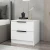 Hanah Home Noćni ormarić Kale Plus 54x40x47cm Beli