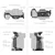 SmallRig HawkLock Quick Release Cage for Sony Alpha 7 V/7R V/7 IV 6024