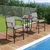 COSTWAY Set vrtnih stolov 2 kosa, (5000007098)