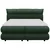 BOXSPRING KREVET CARMELO 160/200 cm , tamnozelena