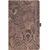 Notes 13x21cm linije 192strane s gumicom Shabby Brown Texture
