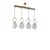 Conceptum Hypnose Luster Morino, 70cm65 cm
