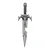 The Elder Scrolls IV Oblivion magnetni otvarač za flaše Mehrunes Razor, 120 x 40 mm