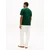 TOMMY HILFIGER Majica BRAND LOVE kremna/zelena