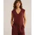 WE Fashion Top  temno rdeča