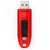 USB DISK SANDISK 64GB ULTRA RDEČA, 3.0, rdeč, brez pokrovčka