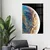 WALLXPERT dekorativna slika od kaljenog stakla EARTH 1 (UV 512) 45 x 65cm