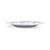 Bel/moder servirni porcelanast krožnik o 32 cm Retro – BonBistro