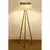 Brilagi - LED Stojeća lampa BOHO STYLE 1xE27/15W/230V krem/braon