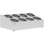 Bain Marie - 2 x 4 GN 1/6 - 15,2 l - Royal Catering