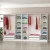 Hanah home Ormar Kale 315x210x52cm Belo-Crni