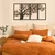 Wallity Set zidnih dekoracija Autumn Vibes-APT740 M, 69x150 cm, 1.2 mm, 4 komada, Crna