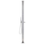 VIDAXL vrtni tuš (220cm), inox