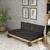 ATELIER DEL SOFA Ležaljka - sofa Prirodno Antracit CPT8371 200