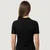 GymBeam Ženska majica Polo Black XS