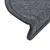 Den Preproge za stopnice 15 kosov 65x24x4 cm temno sive