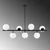 Opviq Fazli 10525 Luster, Crni