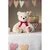 STEIFF Friends Jimmy Teddy bear – Love, bela plišasta igrača