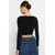Trendyol Milla ženska bluza Tpraw24Bz00027, crna