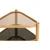 Hanah Home klub sto Nesta 95, 95 cm, hrast / crni mermer