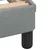 Vidaxl Posteljni okvir Dover svetlo siv 90x190 cm blago