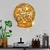 WALLXPERT Zidna dekoracija XMASGOLD 025