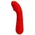 Vibrator za G-tačku Cetus, 15cm, Crveni