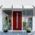 ModernHome Nadstrešnica za ulazna vrata 100x80cm