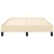 Vidaxl Posteljni okvir krem 120x200 cm blago