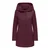 Only ONLBLAKE HOOD COAT Bordo
