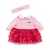 Oblačila Dress & Headband Heart Petals Mon Premier Poupon Corolle za 30 cm punčko od 18 mesecev