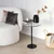 Hanah Home Klub sto Social 40x50x40cm Crni